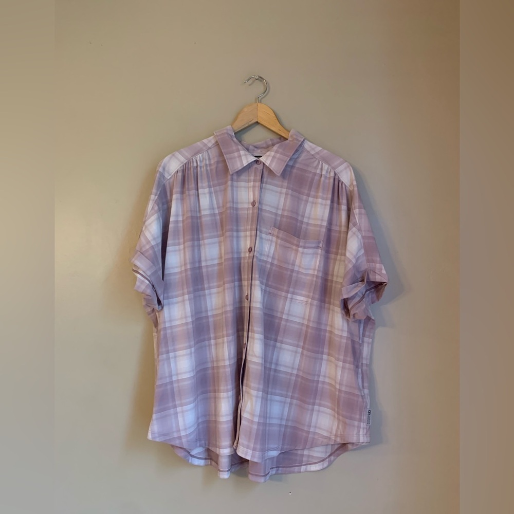 Outdoor research women’s astroman s/s sun shirt  short sleeve button up XXL